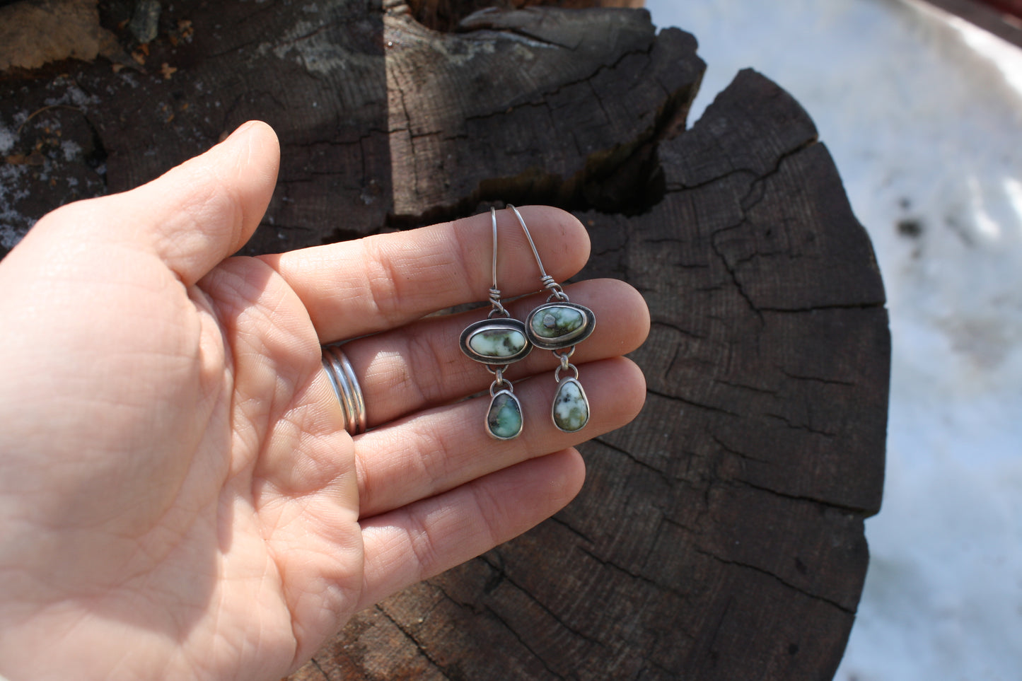 Rustic Palomino Earrings