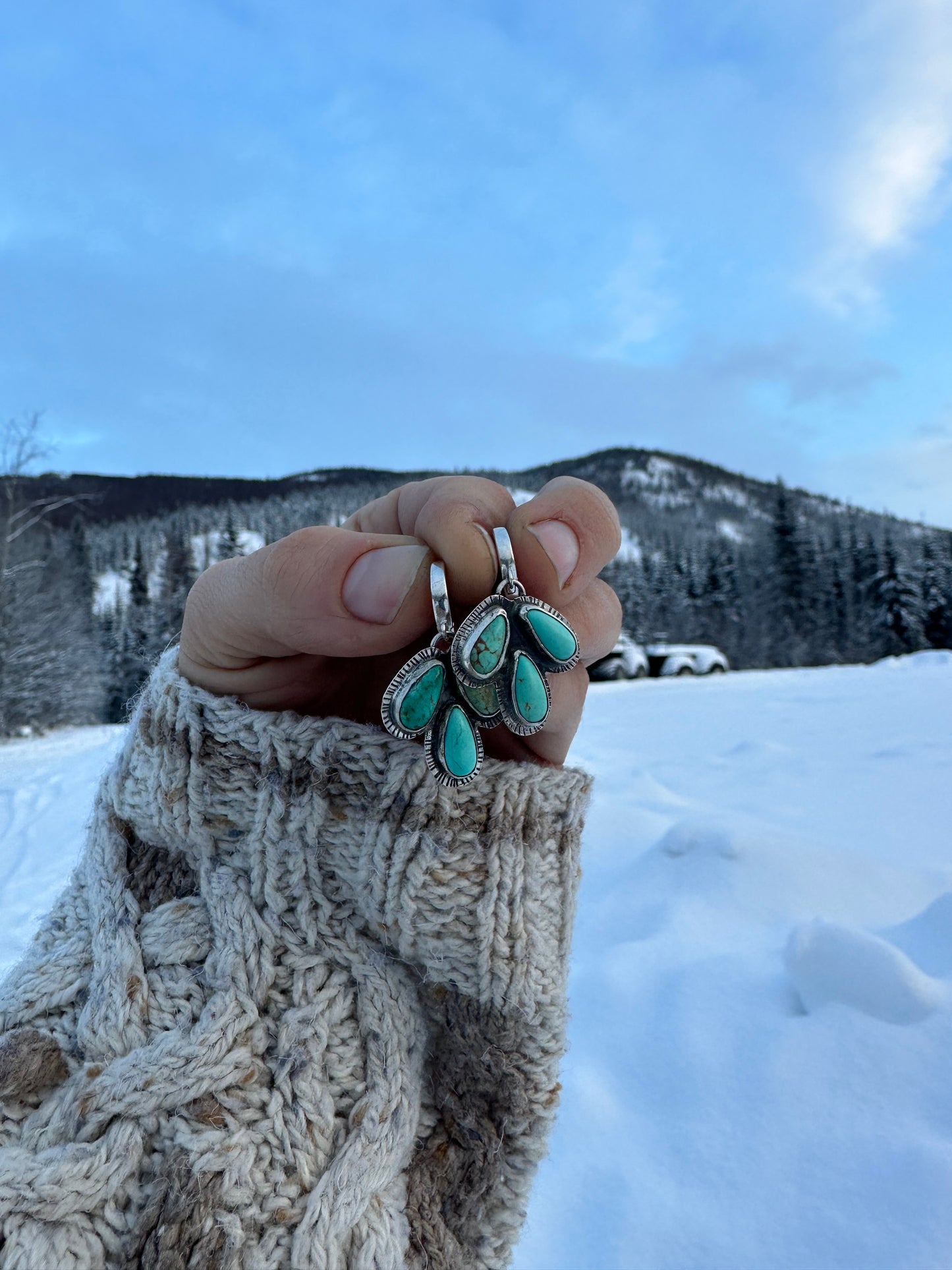 Petal Earrings for Suji