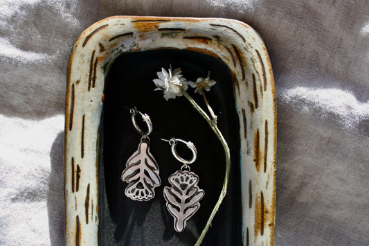 Folk & Flora Hoop Earrings