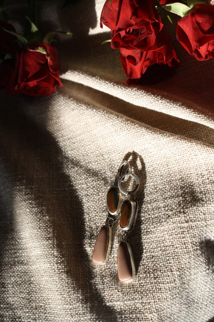 Royston Ribbon & Imperial Jasper Dangles