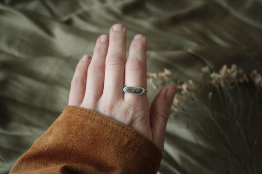 Royston Ribbon Ring - Size 7.5