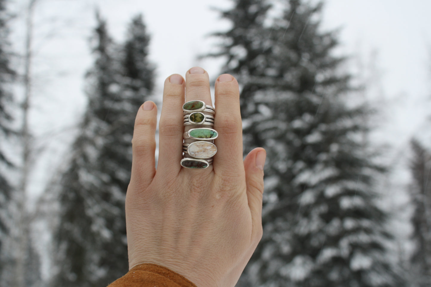Royston Ribbon Ring - Size 7.5