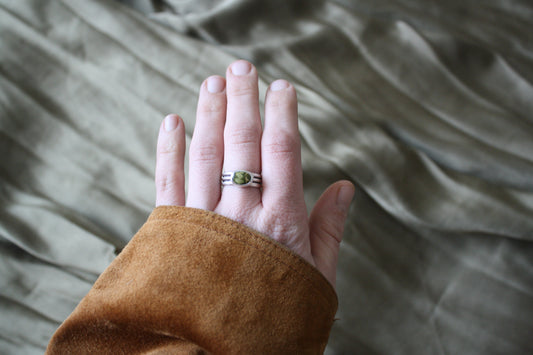 Emerald Valley Turquoise Ring - Size 6.5