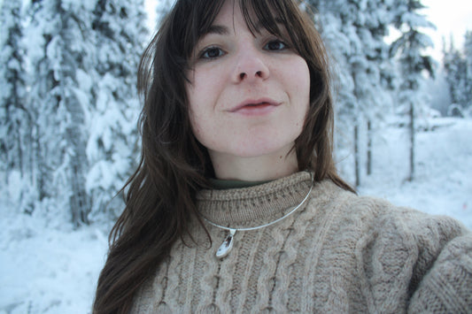 Heirloom White Buffalo Neck Cuff