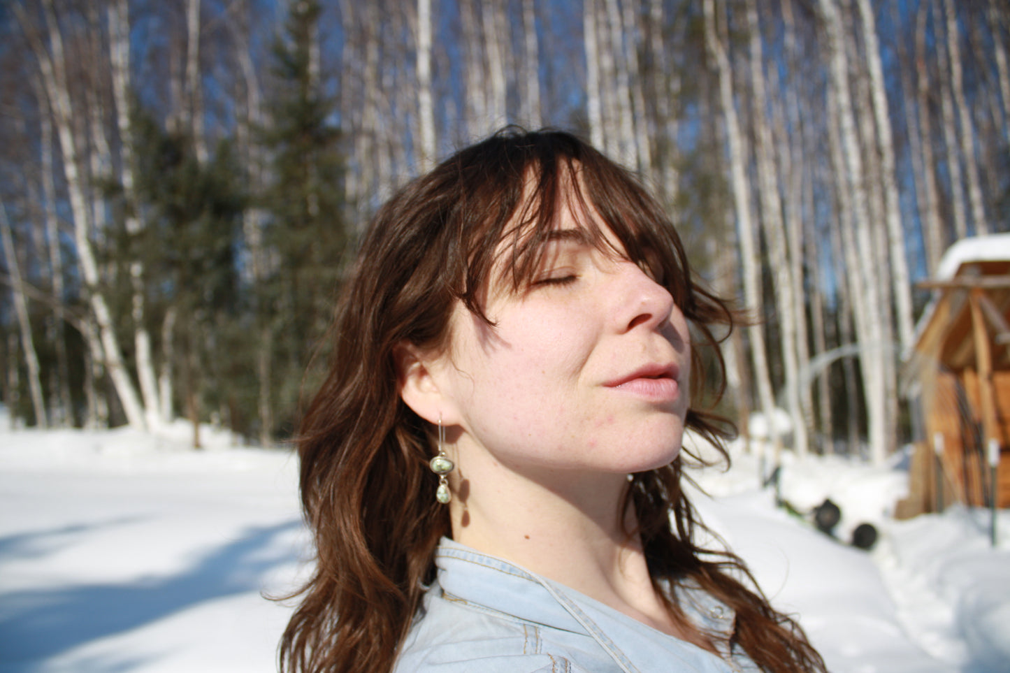 Rustic Palomino Earrings